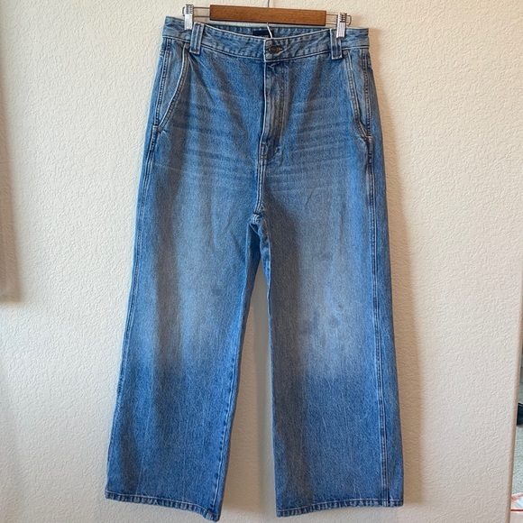 Khaite High Waist Wide Leg Jean - Picture 2 of 5